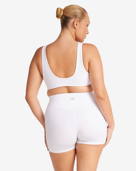 Serenity Isla Crop | White