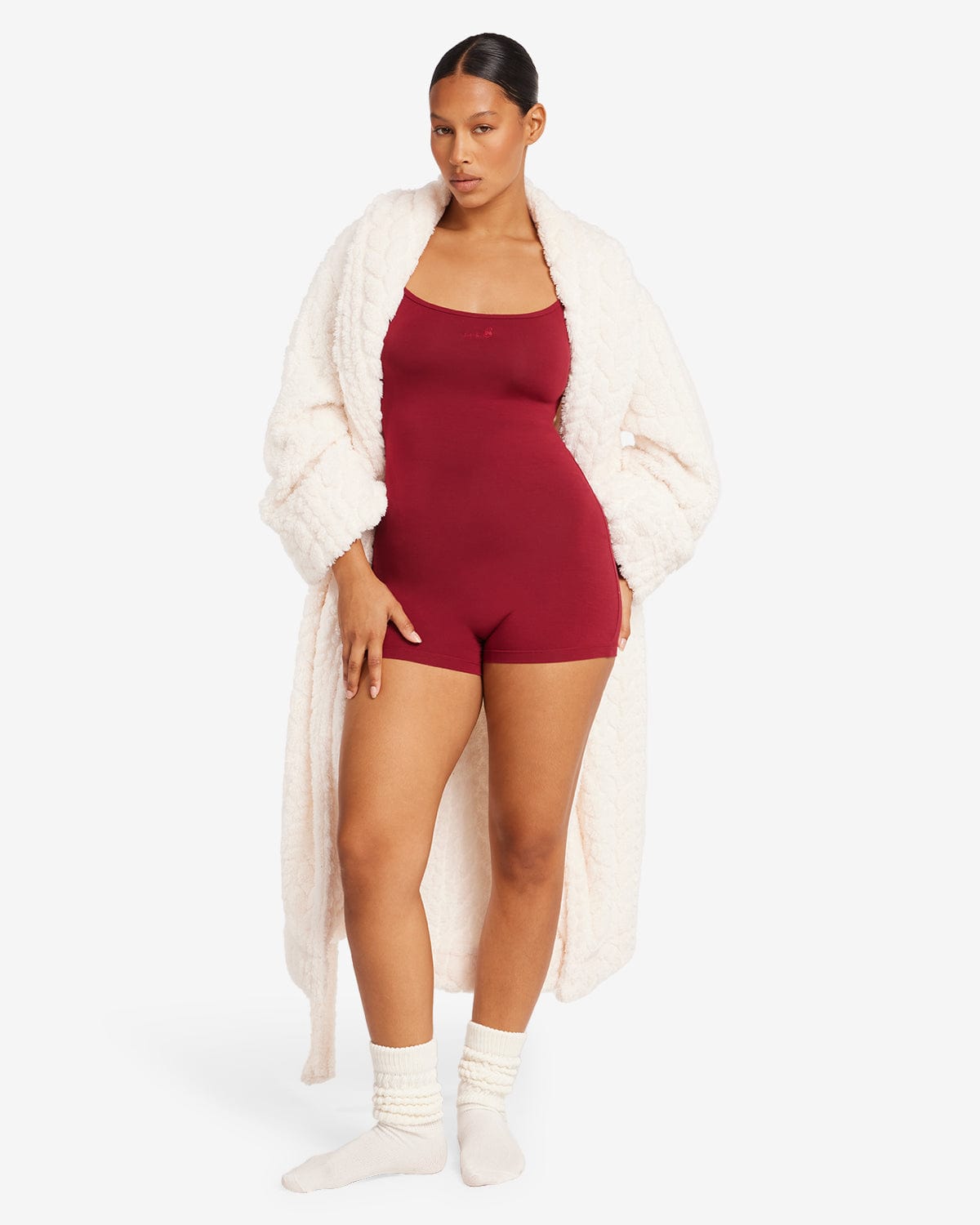 Fluffy Robe | Vanilla