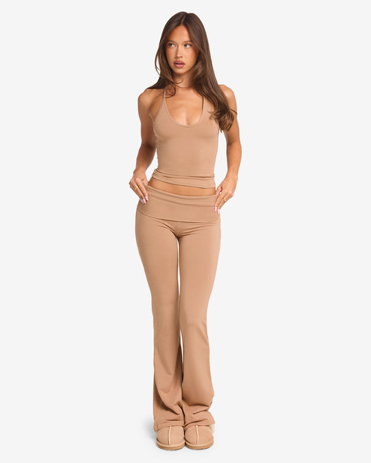 IM Jersey Flare Pant | Toffee