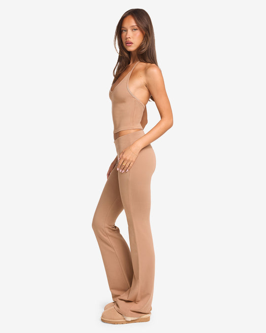 IM Jersey Flare Pant | Toffee