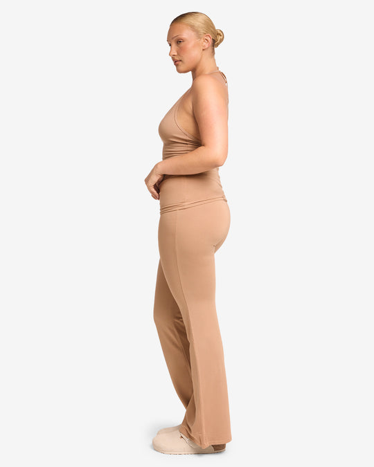 IM Jersey Flare Pant | Toffee