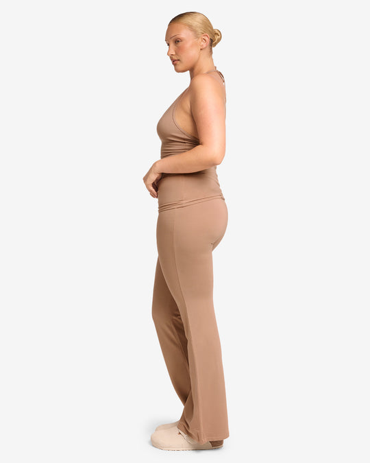 IM Jersey Flare Pant | Toffee