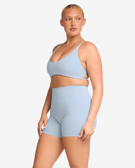 Form Hailey Crop | Dusty Blue