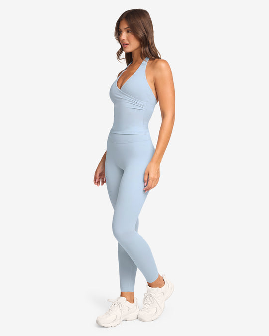 Form Invisible Scrunch Leggings | Dusty Blue