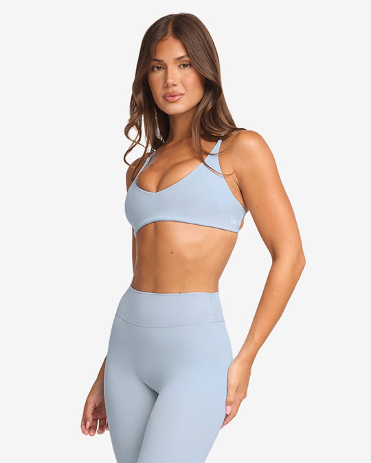 Form Hailey Crop | Dusty Blue