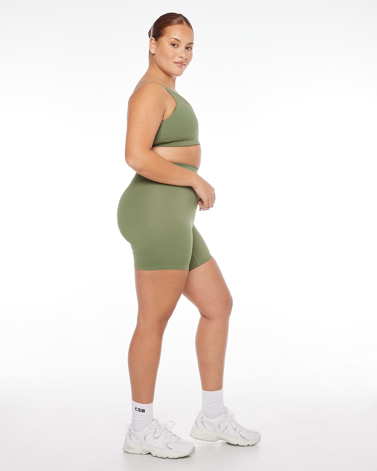 Freedom Scrunch Shorts 6" | Clover