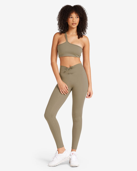 IM Serenity Drawstring Leggings | Vintage Khaki