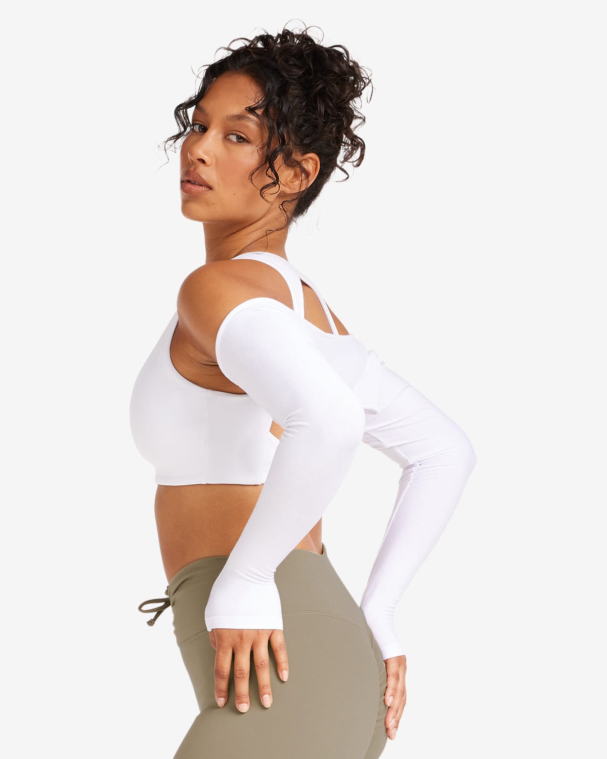 Capped Bolero | White