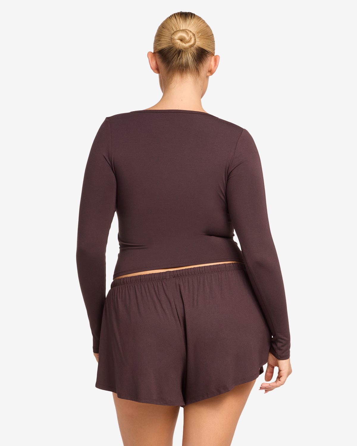 Sleep Long Sleeve Top | Espresso