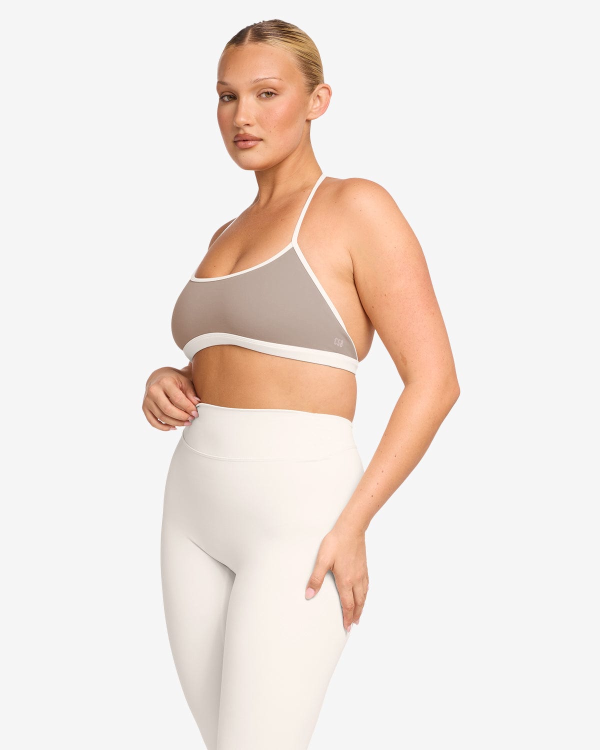 Form Ava Crop | Latte Two Tone