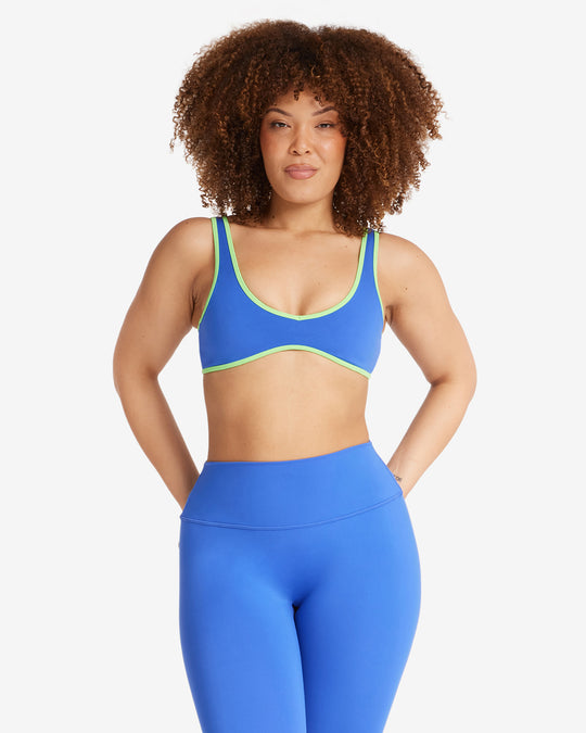 Serenity Isla Crop | Royal/Lime