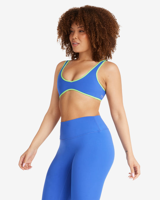 Serenity Isla Crop | Royal/Lime