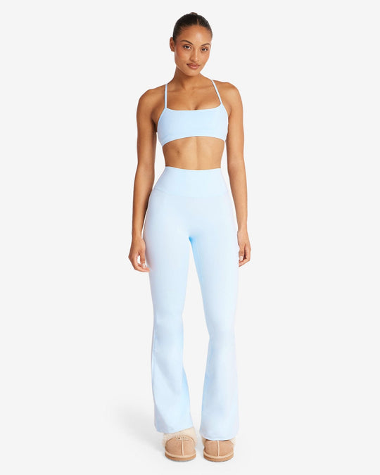 Form Invisible Scrunch Flare Leggings | Powder Blue