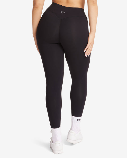 Form Invisible Scrunch Leggings | Black