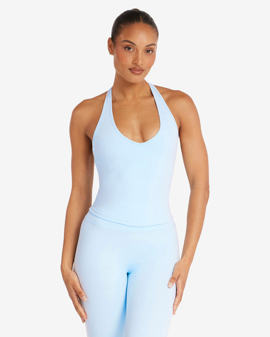 Form Halter Tank | Powder Blue