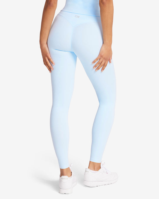 Form Invisible Scrunch Leggings | Powder Blue