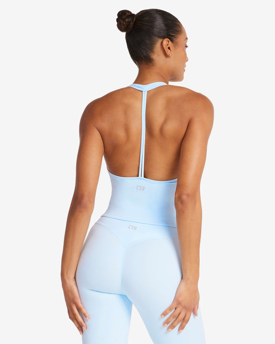 Form Halter Tank | Powder Blue