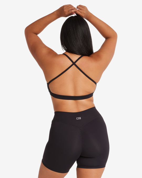 Form Ivy Crop | Black