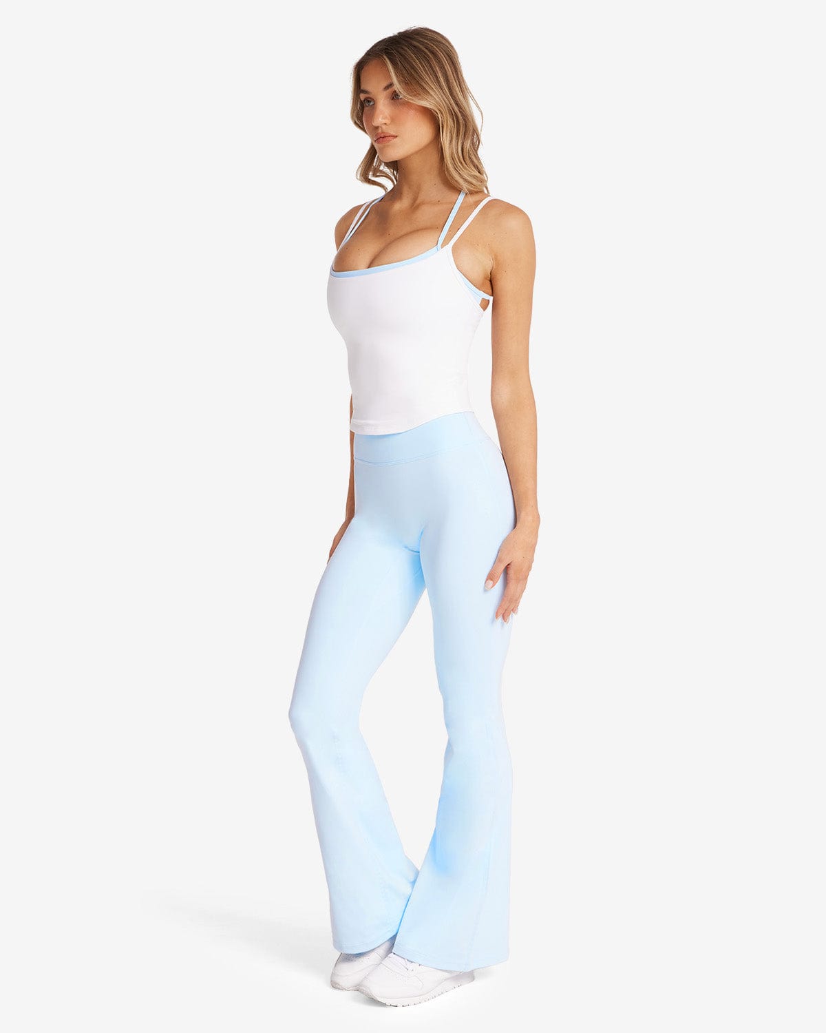 Form Invisible Scrunch Flare Leggings Tall | Powder Blue