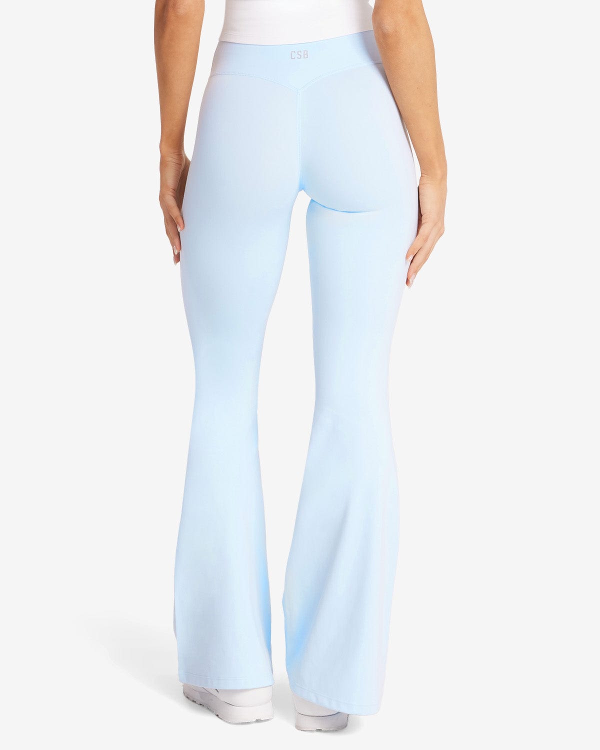 Form Invisible Scrunch Flare Leggings Tall | Powder Blue