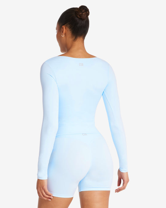 Form Alina Long Sleeve Top | Powder Blue