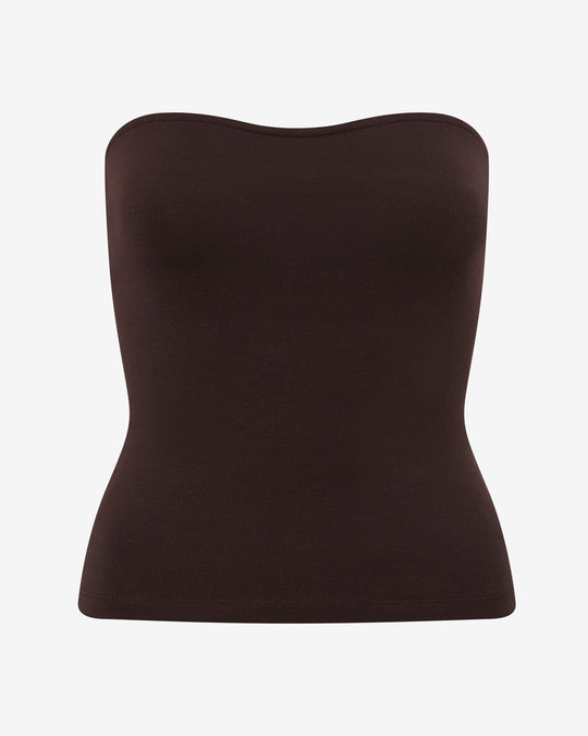 Longline Bandeau | Espresso