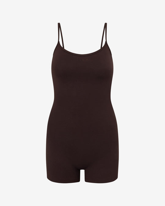 Sleep Romper | Espresso