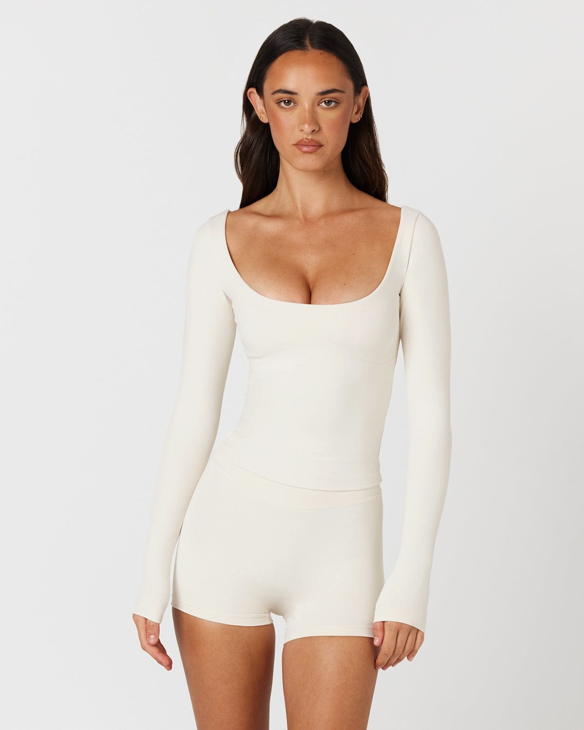 Form Eloise Long Sleeve Top | Vanilla