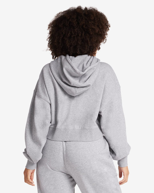 Cropped Boyfriend Zip Hoodie | Soul Marl