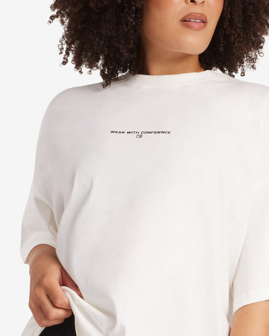 CSB Confidence T-Shirt | White