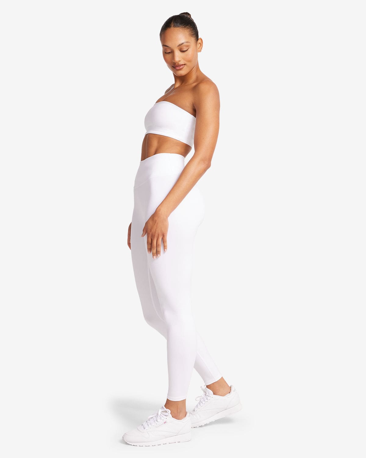 Serenity Scrunch Leggings | White
