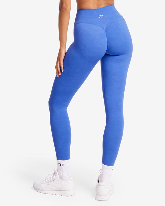 Fade Scrunch Leggings | Royal