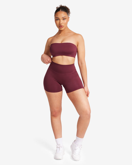 Serenity Shorts 5" | Burgundy