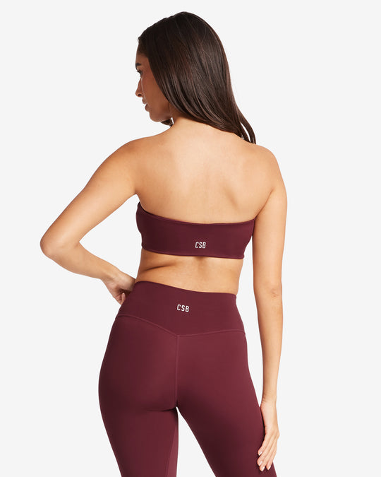 Serenity Alyssa Bandeau | Burgundy