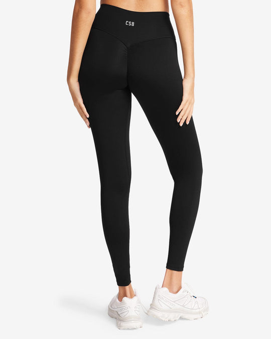 Serenity Scrunch Leggings | Black