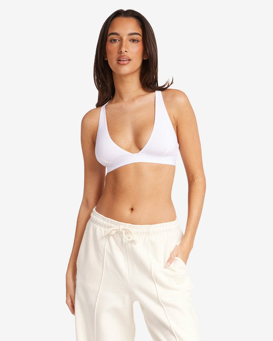 Dip Bralette | White