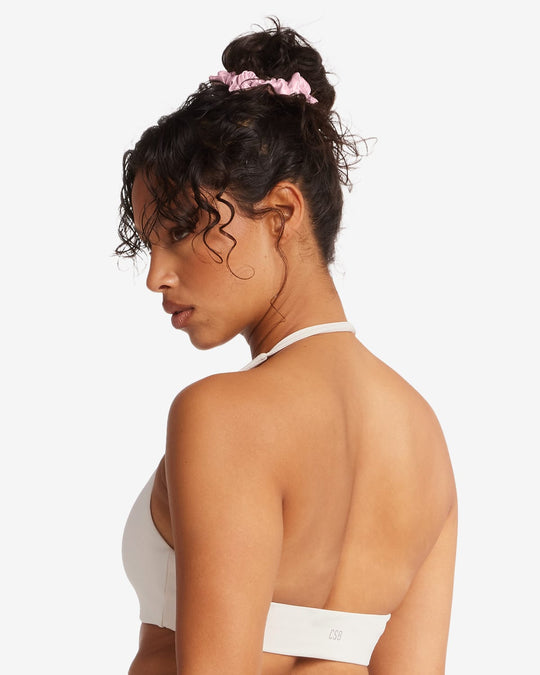 Silk Scrunchie 2 Pack | Vanilla/Blossom