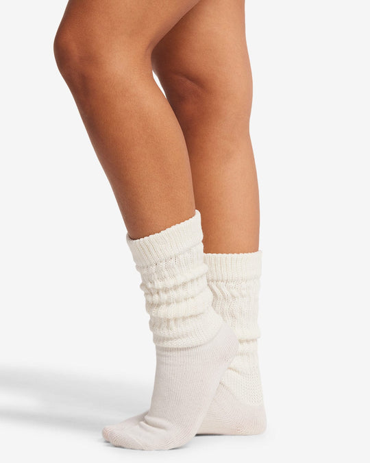 Cozy Rib Socks | Vanilla