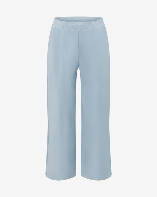 Everyday Wide Leg Pant | Dusty Blue