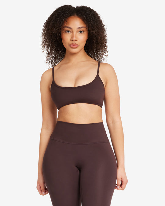 Serenity Ayla Crop | Espresso