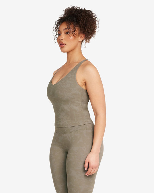 Fade Haven Tank | Olive