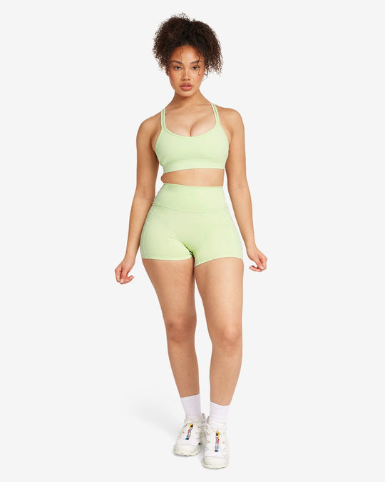 Activluxe Contour Pocket Shorts 4" | Limelight