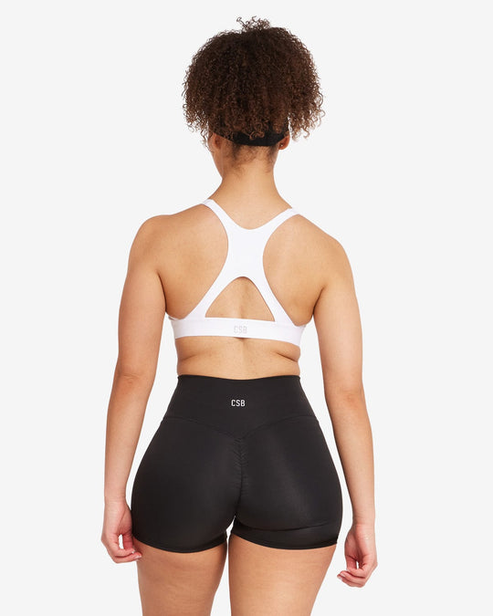 Activluxe Riley Power Crop | White