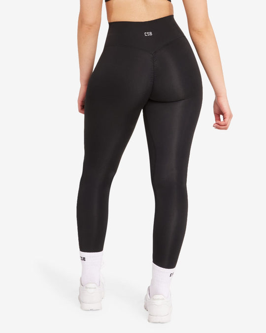 Activluxe Scrunch Leggings | Black