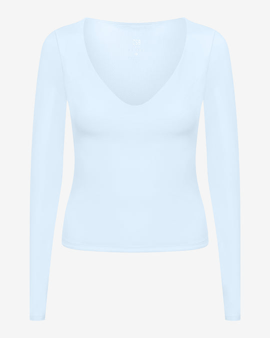 Form Alina Long Sleeve Top | Powder Blue