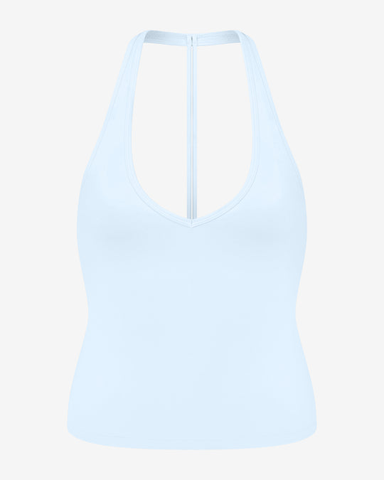 Form Halter Tank | Powder Blue