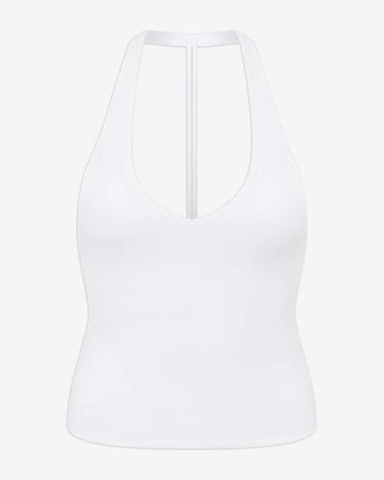 Form Halter Tank | White