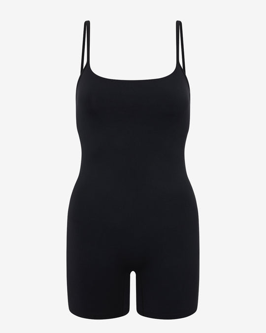 Form Staple Playsuit | Black