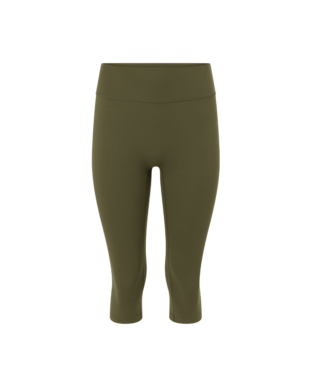 Form Invisible Scrunch Capri Leggings 16" | Deep Green