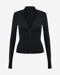 Freedom Pocket Zip Up Jacket | Black